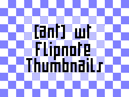 Thumbnail for Flipnote Thumbnails