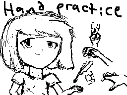 Thumbnail for Drawin hands lmao