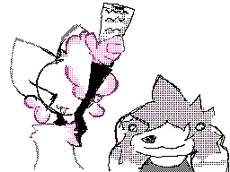 Thumbnail for stick kibby thwacks ouppy with mewspaper