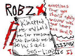 Thumbnail for robz held me for ransom totally real not clickbait