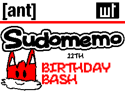 Thumbnail for HAPPY 11th BIRTHDAY SUDOMEMO!!